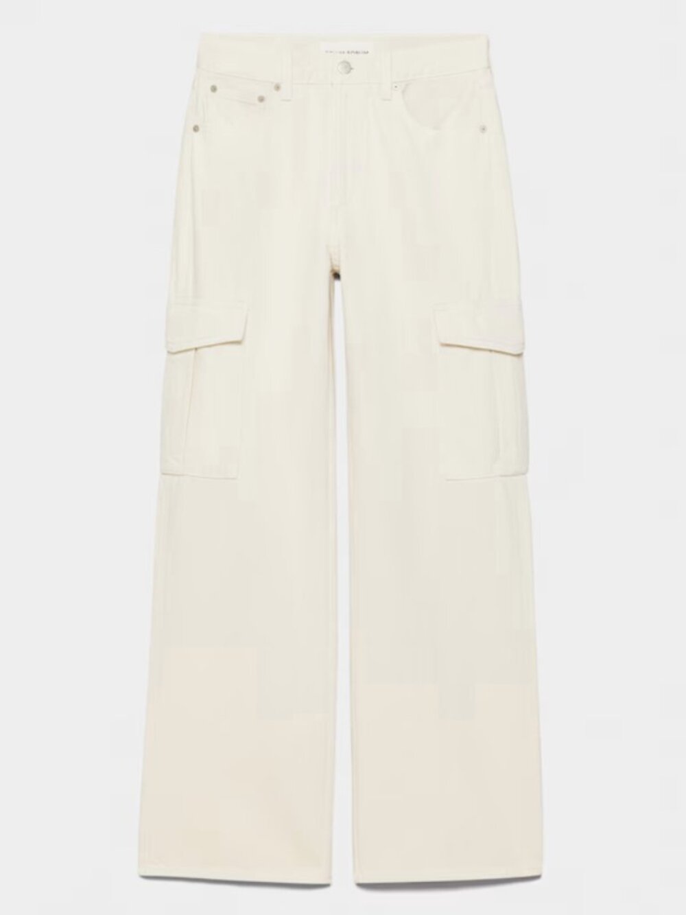 Aritzia | Denim Forum Farrah Hi-Rise Cargo Jean — Vintage White